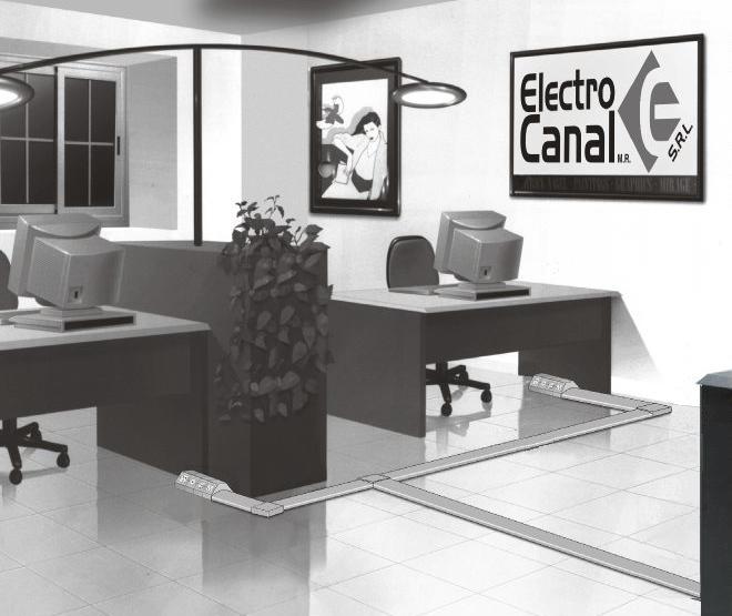 Electro canal de piso